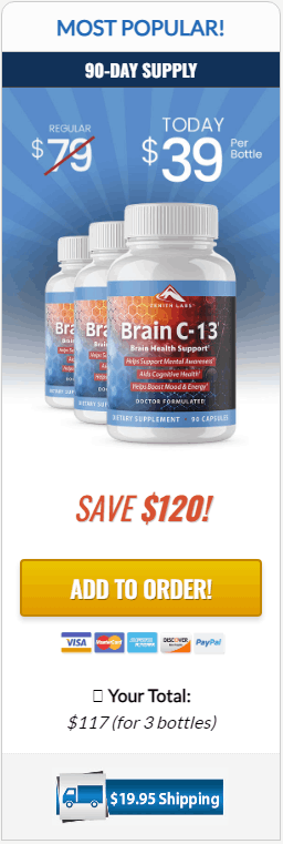 Brain C-13 Pricing