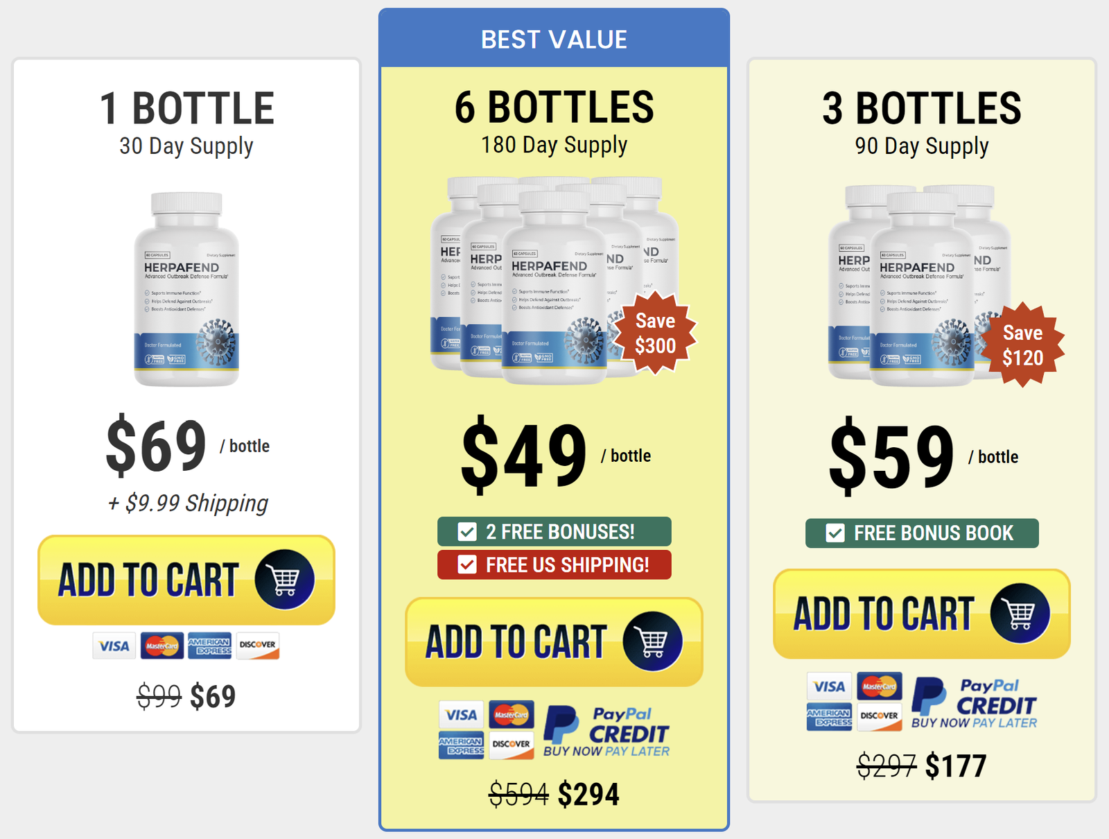 HerpaFend Pricing